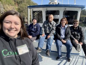 Friends visiting the Oregon Coast